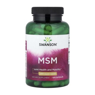 Swanson MSM 1000 мг (120 капсул)