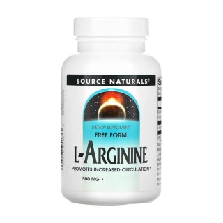 L-аргинин Source Naturals 500 мг (50 таблеток)