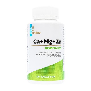 ABU Ca+Mg+Zn (120 tab)