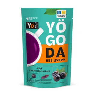 Yogoda Yogoda Tea Sugar Free (40 g, смородина)