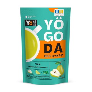 Чай Yogoda Yogoda без сахара (50 г, груша, лайм, чебрец)
