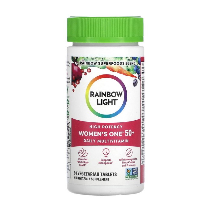 Rainbow Light Women's One 50+ (60 вегетаріанських таблеток)