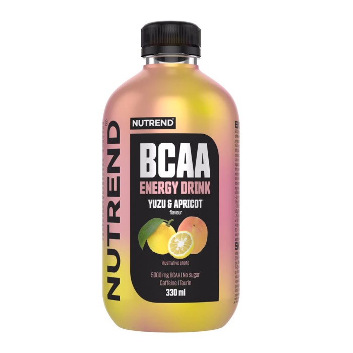 Амінокислота BCAA Nutrend BCAA Energy Drink, 330 мл Юзу-абрикос
