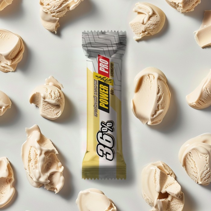 Батончик Power Pro 36%, 60 грамм Пломбирини