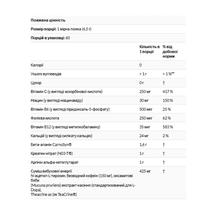 C4 Передтренувальний комплекс - 414 г Заморожена бомбочка