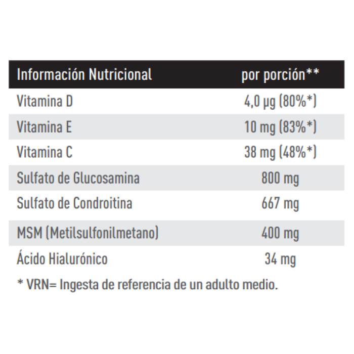 Глюкозамін Хондроїтин плюс МСМ - 80 капсул