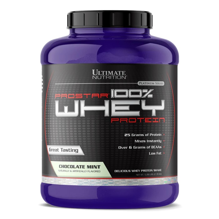 Prostar Whey 5.28 фунтів - 2390 г Шоколадно-м'ятний