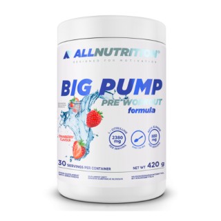 Формула перед тренуванням Big Pump - 420 г полуниці