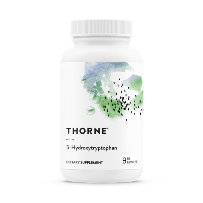 Аминокислота Thorne Research 5-Hydroxytryptophan, 90 капсул