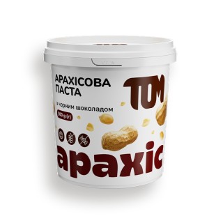 Замінник харчування TOM арахісова паста з чорним шоколадом, 500 грам