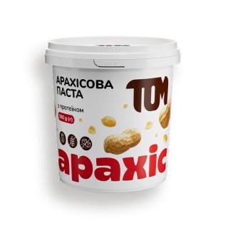 Замінник харчування TOM арахісова паста з протеїном, 500 грам