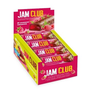 Jam Club - 24x40 г желе з малиною