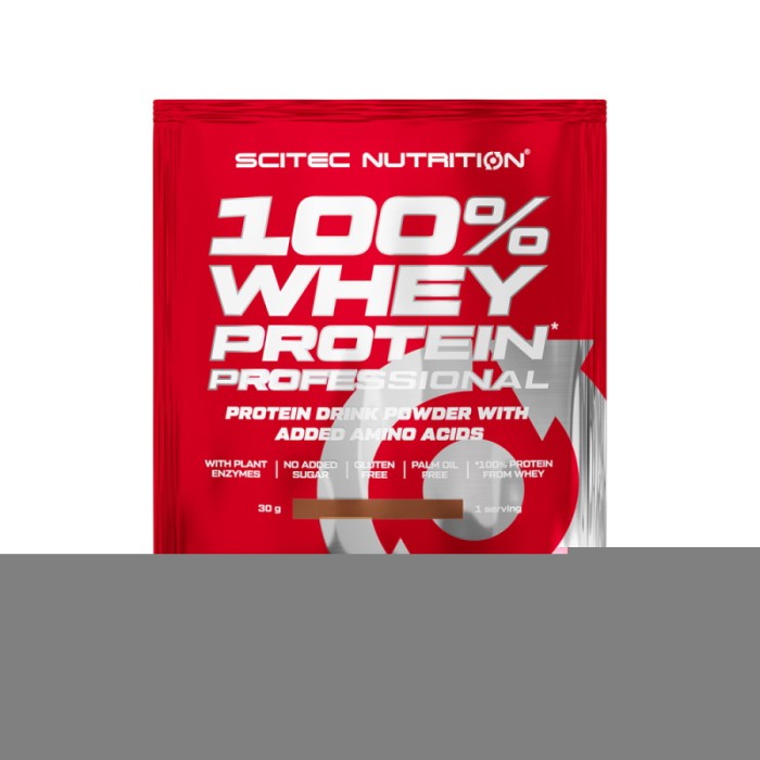 Протеин Scitec 100% Whey Protein Professional, 30 грамм Банан
