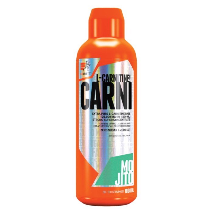 Жироспалювач Extrifit Carni 120 000 Liquid, 1 літр Мохіто
