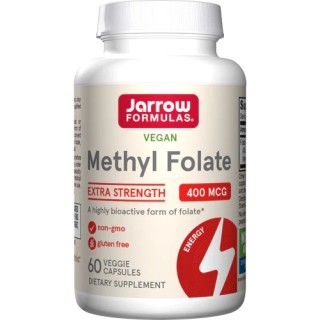 Вітаміни та мінерали Jarrow Formulas Methyl Folate 400 mcg, 60 капсул