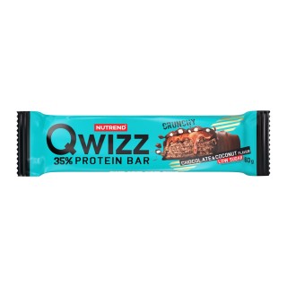 Батончик Nutrend Qwizz Protein Bar, 60 грам Шоколад-кокос