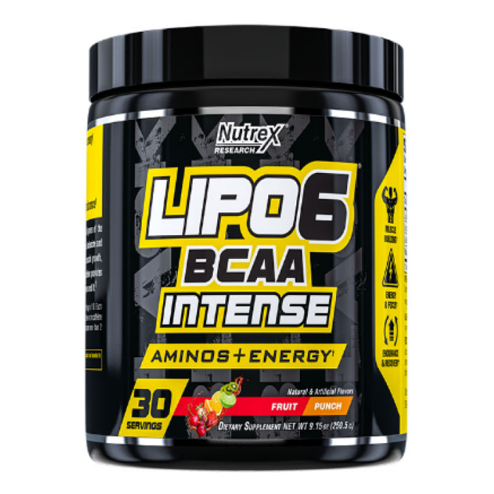 Lipo-6 BCAA Intense - 30 порцій кавуна