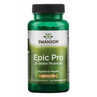 Пробиотик Epic Pro 25-Strain 30 миллиардов - 30 растительных капсул