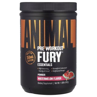 Передтренувальний комплекс Universal Nutrition Animal Fury, 30 порцій Кавун (492 грам)