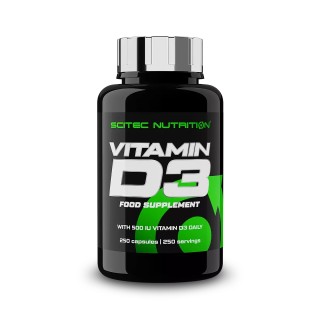 Вітаміни та мінерали Scitec Vitamin D3, 250 капсул