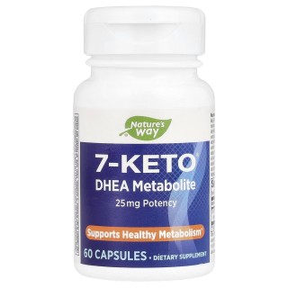 Вітаміни та мінерали Nature's Way 7-Keto DHEA Metabolite 25 mg, 60 капсул