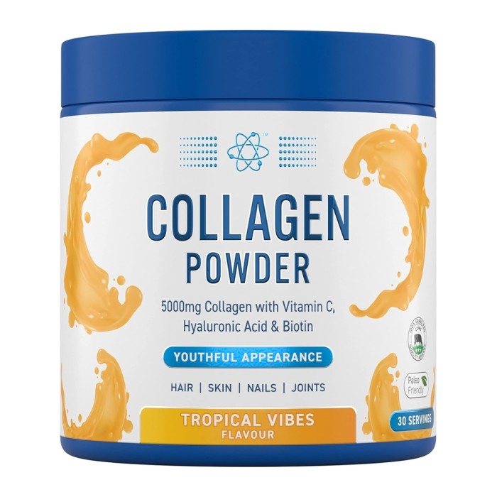Препарат для суглобів і зв'язок Applied Nutrition Collagen, 165 грам Тропік