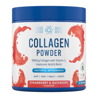 Препарат для суглобів і зв'язок Applied Nutrition Collagen, 165 грам Полуниця-малина