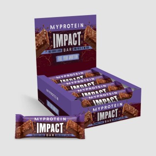 Батончик MyProtein Impact Protein Bar, 12*64 грамм Брауни