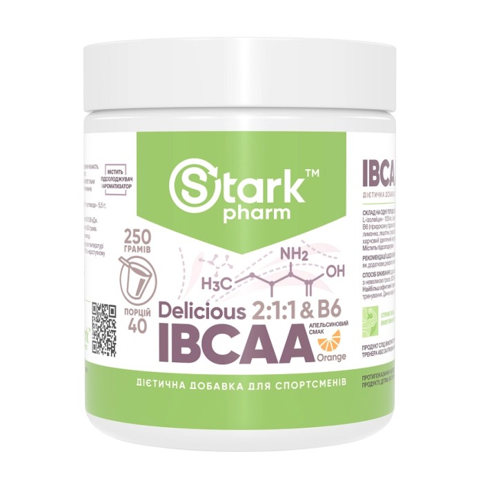 Stark IBCAA 2-1-1/Vit B6 - 250 г апельсина