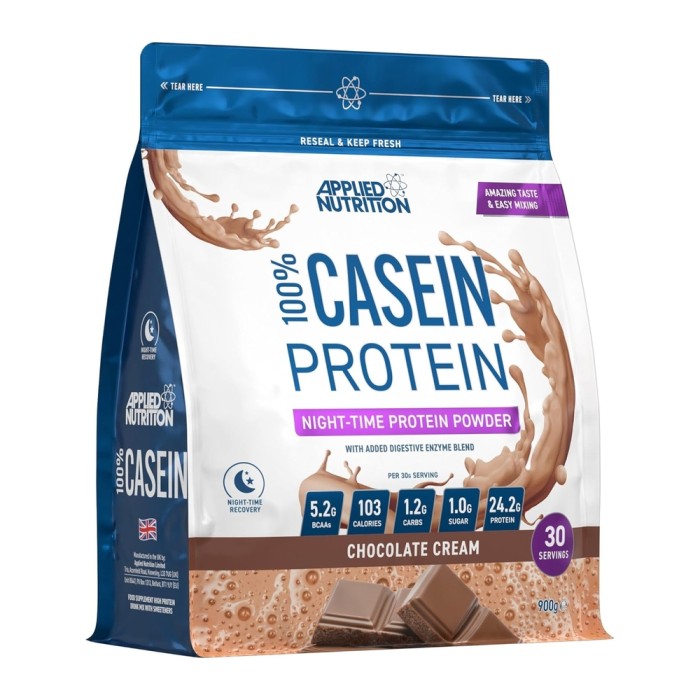 Протеин Applied Nutrition 100% Casein, 900 грамм Шоколад