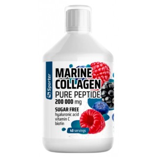 Препарат для суставов и связок Sporter Marine Collagen, 500 мл Ягоды