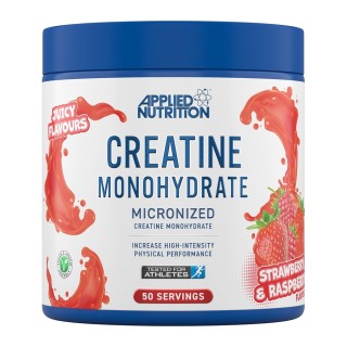 Креатин Applied Nutrition Creatine Monohydrate, 250 грам Полуниця-малина