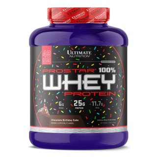 Prostar Whey 5.28 фунтів - 2390 г Шоколадний торт на день народження