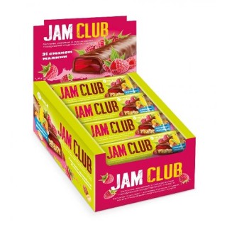 Jam Club - 24x40 г желейних мюслі з малиною