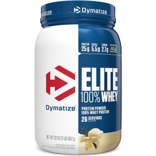 Протеїн Dymatize Elite 100% Whey Protein, 908 грам Ваніль