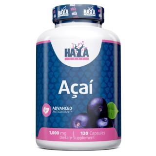Натуральная добавка Haya Labs Acai 1000 mg, 120 капсул