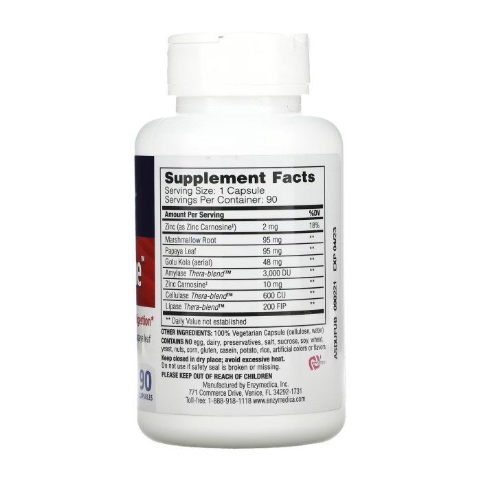 Заспокійливий засіб від кислоти - 90 капсул