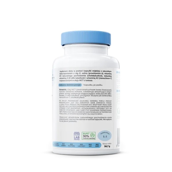 Вітаміни та мінерали Osavi ADEK Vitamins, 90 капсул