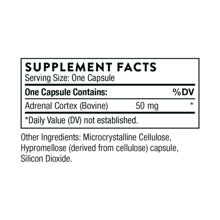 Кора наднирників - 60 капсул