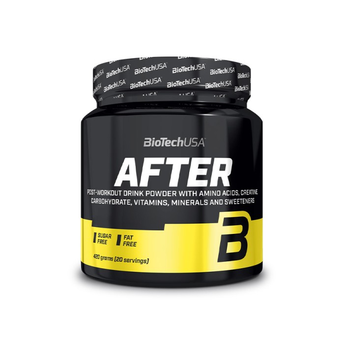 Послетренировочный комплекс BioTech After, 420 грамм Зеленое яблоко