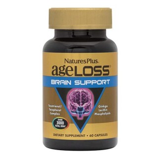 Натуральна добавка Natures Plus AgeLoss Brain Support, 60 капсул