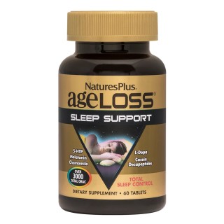 Натуральна добавка Natures Plus AgeLoss Slepp Support, 60 таблеток