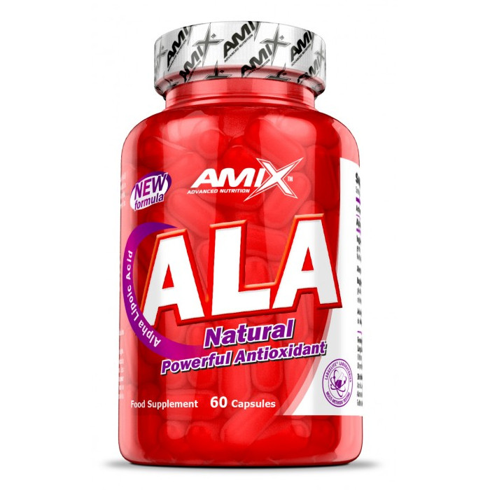 Натуральна добавка Amix Nutrition ALA 200 mg, 60 капсул