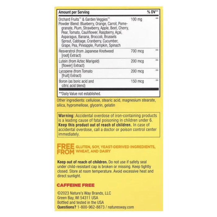 Вітаміни та мінерали Nature's Way Alive! Daily Energy, 60 таблеток