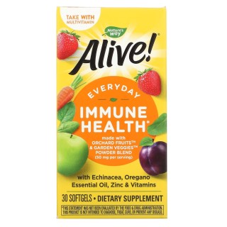 Вітаміни та мінерали Nature's Way Alive! Immune Health, 30 капсул