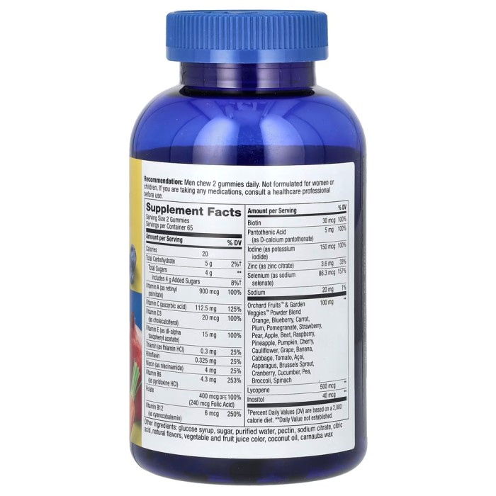 Витамины и минералы Nature's Way Alive! Men's Gummy, 130 желейок