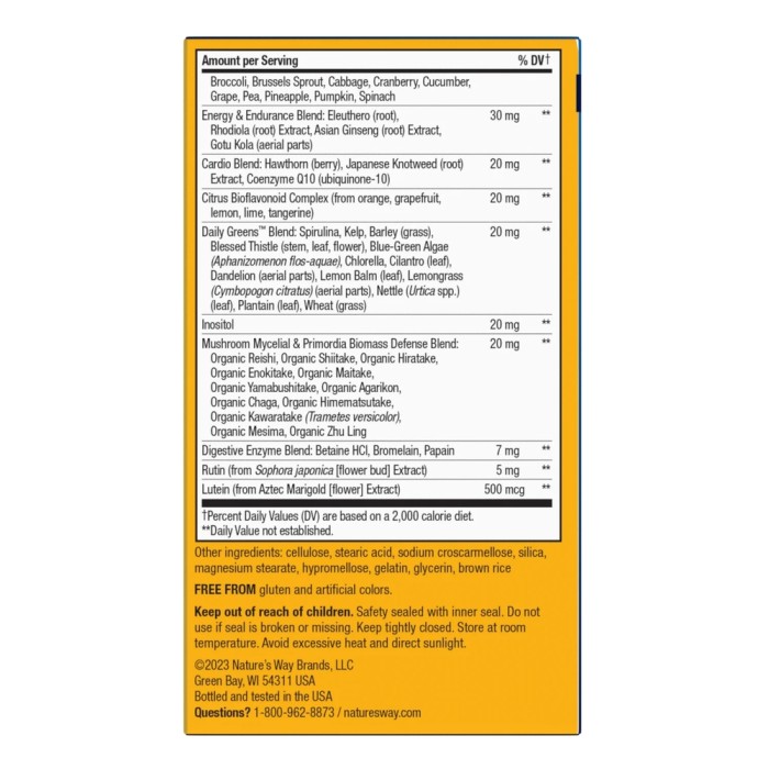 Вітаміни та мінерали Nature's Way Alive! Men's Ultra Multivitamin, 60 таблеток