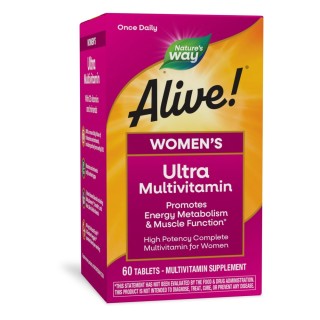 Витамины и минералы Nature's Way Alive! Once Daily Women's Ultra Potency, 60 таблеток