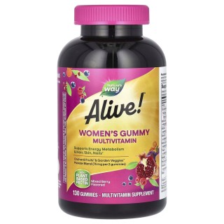 Вітаміни та мінерали Nature's Way Alive! Women's Gummy, 130 желейок