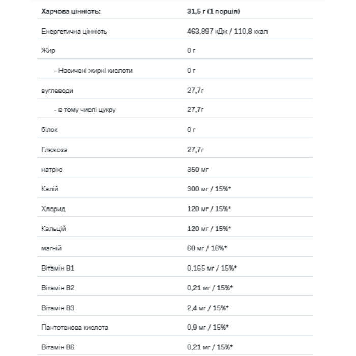 Ізотонічний -700 г Чистий